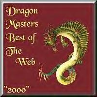 Dragon Masters Best of the Web - November 2000