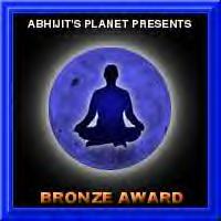 Abhijit's Planet Bronze Award - August 2000