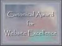 Canonical Award for Website Excellence - October 1999