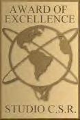 Studio C.S.R. Award of Excellence - September 1999