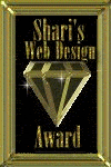 Shari's Web Design Award - November 2000