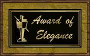 Web Creations Award of Elegance - March 1999