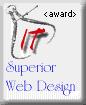 Superior Web Design Award - April 2000