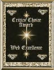 Critics' Choice Web Excellence - August 2000