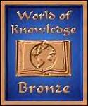 World of Knowledge Bronze Award - March 2001