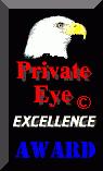 Private Eye Excellence Award - September 2000