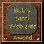Bob's Steel Website Award - March 2000